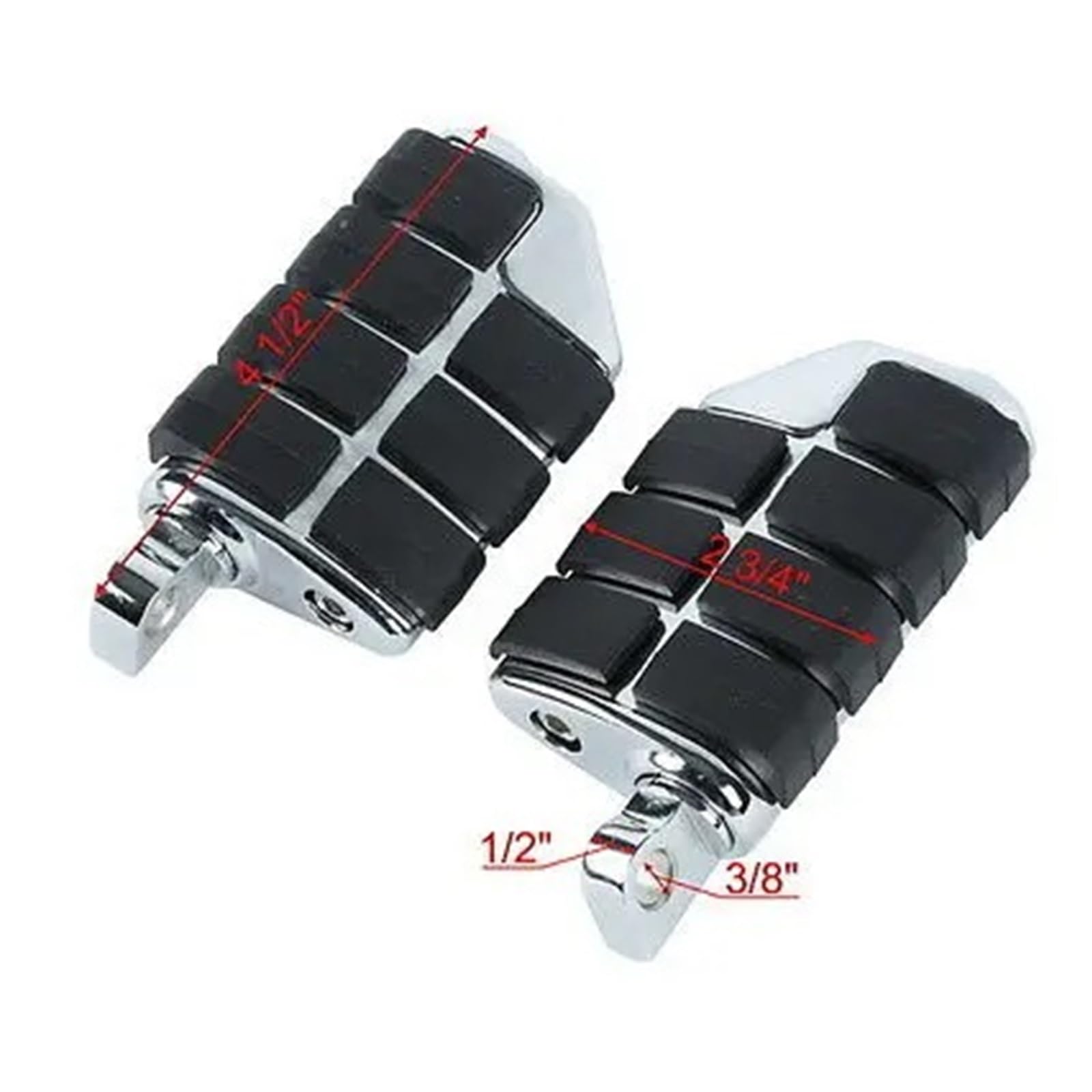 para Road King y Street Glide, estriberas de Carretera de 1-1/4" (32 mm), reposapiés, Protector de Motor(Solo 1 estribera).