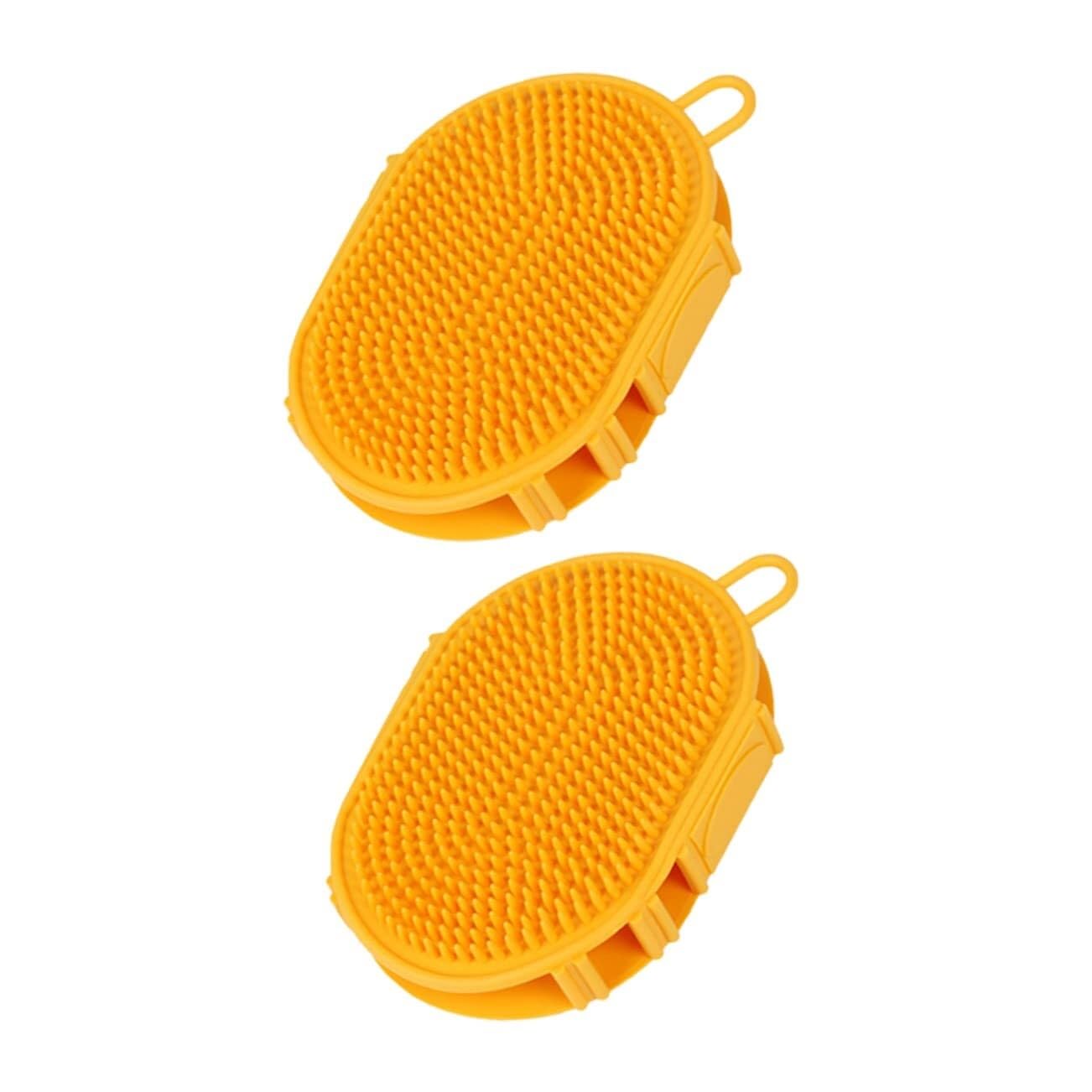 POLGDW 10 pezzi Spazzola for la pulizia degli animali domestici Spazzola for cani a pelo corto 2 in 1 Spazzola for peli di animali domestici Cucciolo Gatto Fornitura Spazzola for la pulizia multifunzi