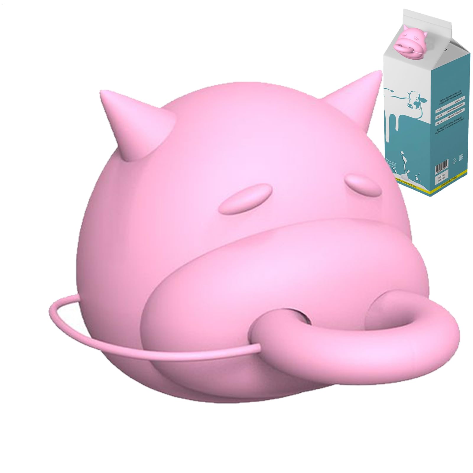 Amazon｜牛乳瓶キャップ、牛型牛乳パックキャップ、ミルクボトル