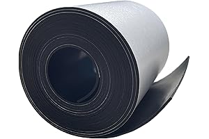 Solid Rubber Rolls 4x10 Rubber Sheets with Adhesive