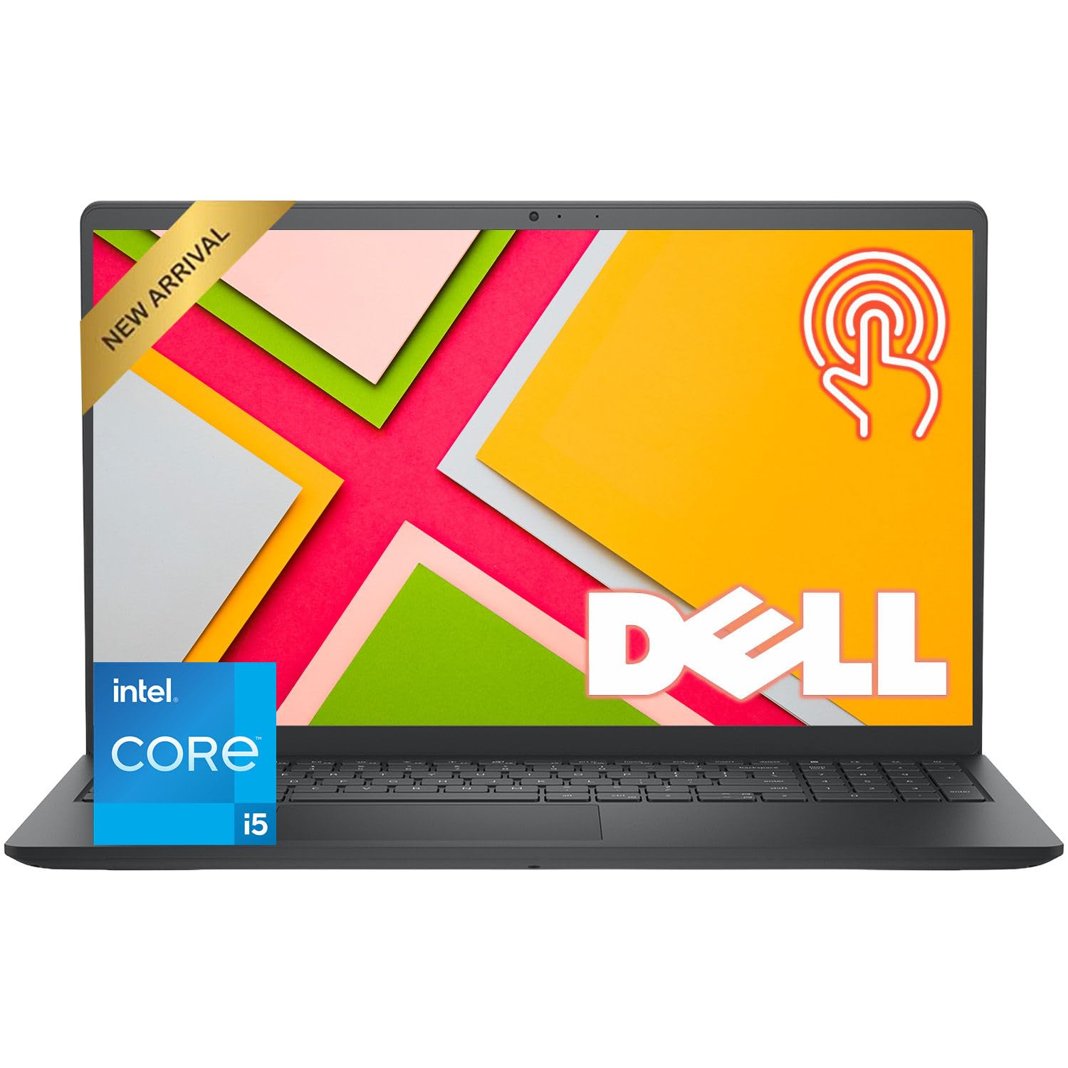 Dell 15 6 FHD Touchscreen Laptop 13th Gen Intel Core i5-1334U Beat i7-1250U 8GB RAM 256GB PCIe SSD