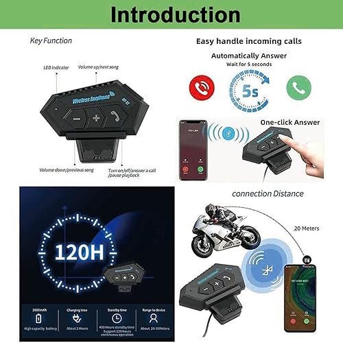 Miniatura 5 de Casco modular de doble visera, casco modular de carreras, ciclomotor, casco de calle, casco integrado de motocicleta de cara completa para adultos,