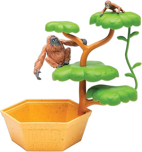 Miniatura 8 de Wild Scenes Elephants' Watering Hole - Kit de cultivo y juego respetuoso con el medio ambiente, juguete de conservación de vida silvestre, juego de