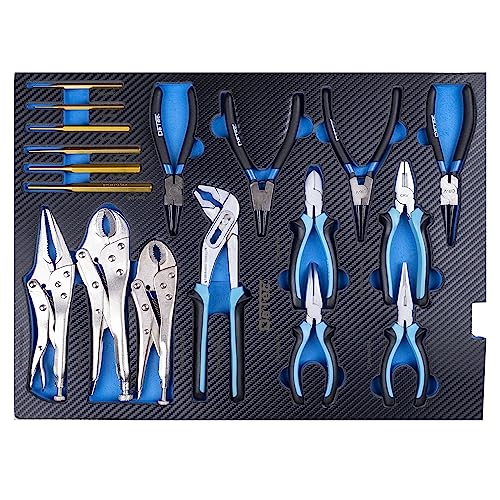 DeTec. 1075 Werkstattwagen Werkzeugwagen mit 7 Schubladen 5 Gefüllt XXXL – Bild 8