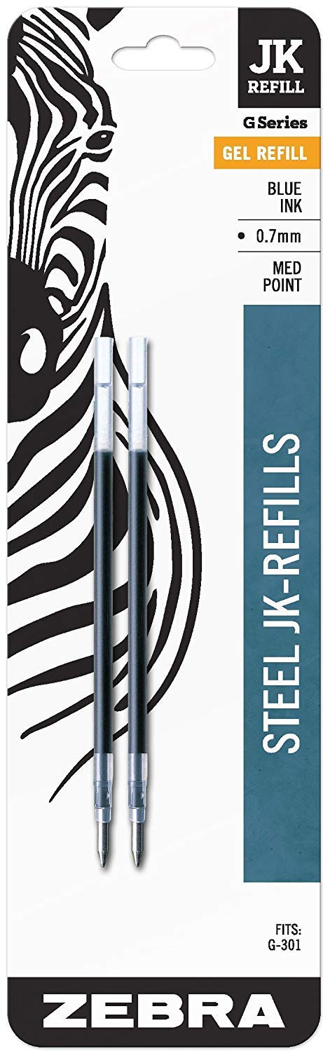 Amazon.com : Zebra Pen G-301 Stainless Steel Pen JK-Refill, Fine