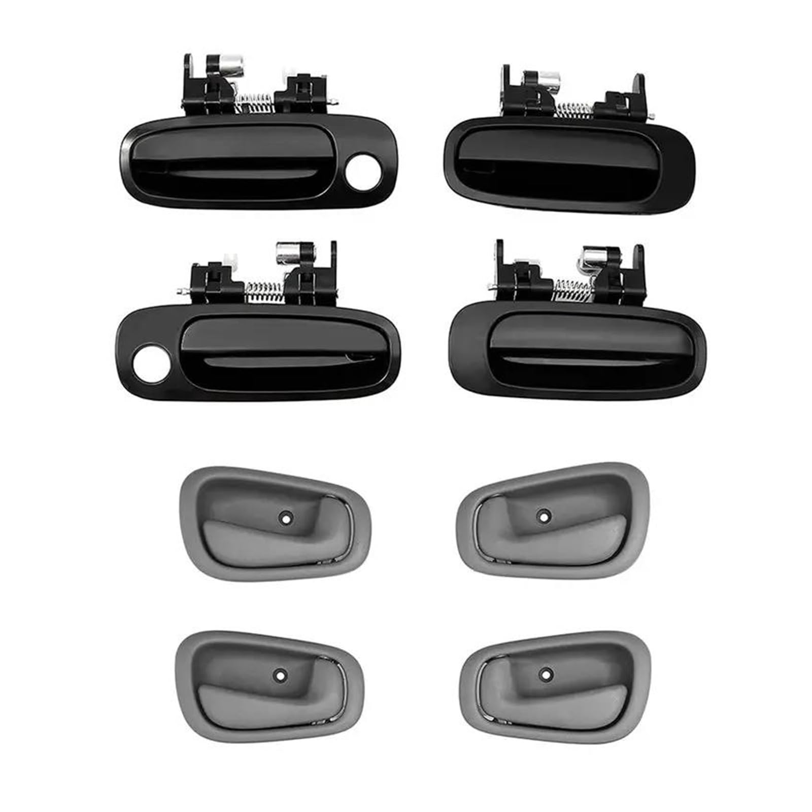 Lbgzhuanbh One Color 69206-02050 69205-02050 69220-02040 Car Door Handle Kit Outside Handles For Corolla 1998-2002 Accessori