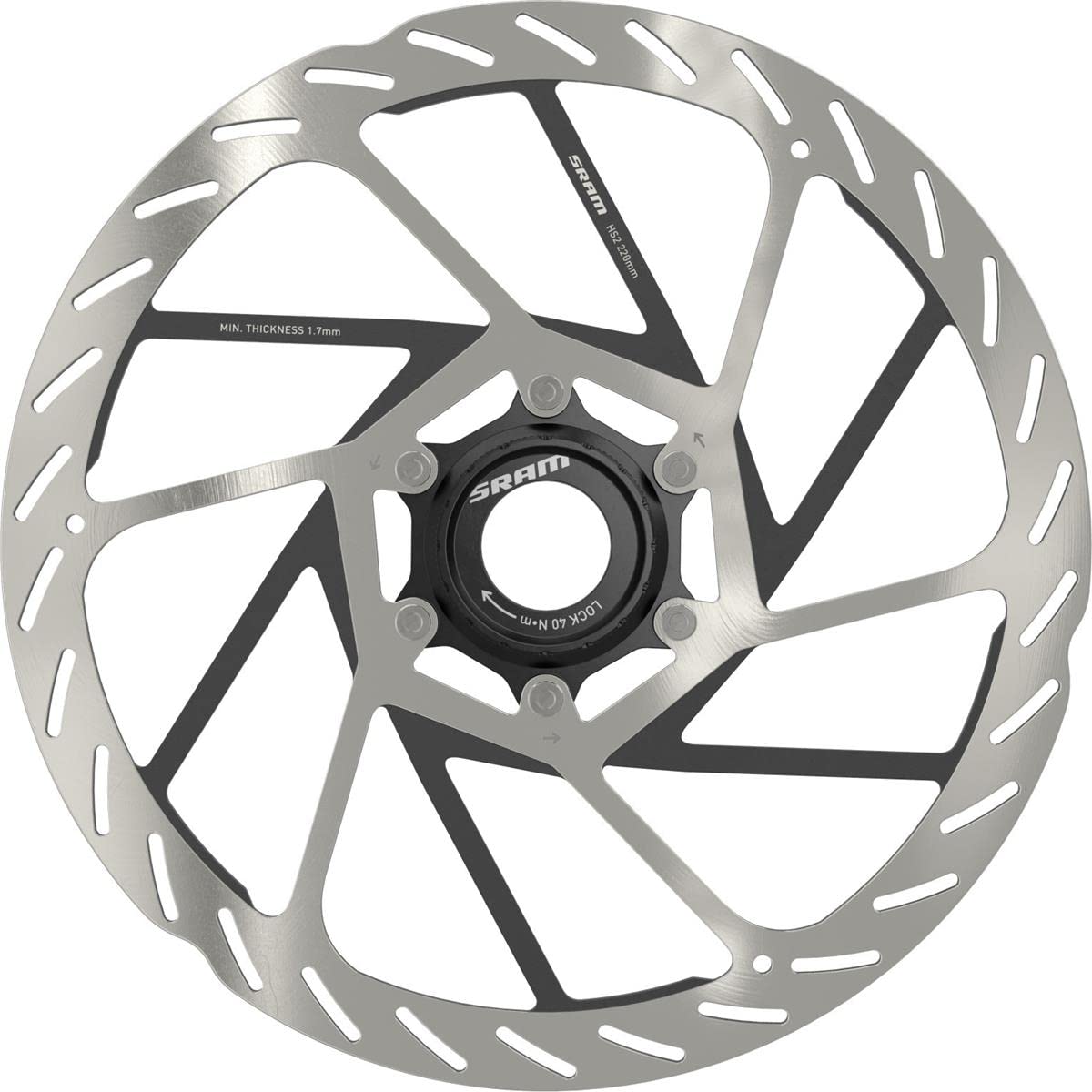 Amazon | SRAM「スラム」 SRAM HS2 Rotor 160mm センターロック | SRAM