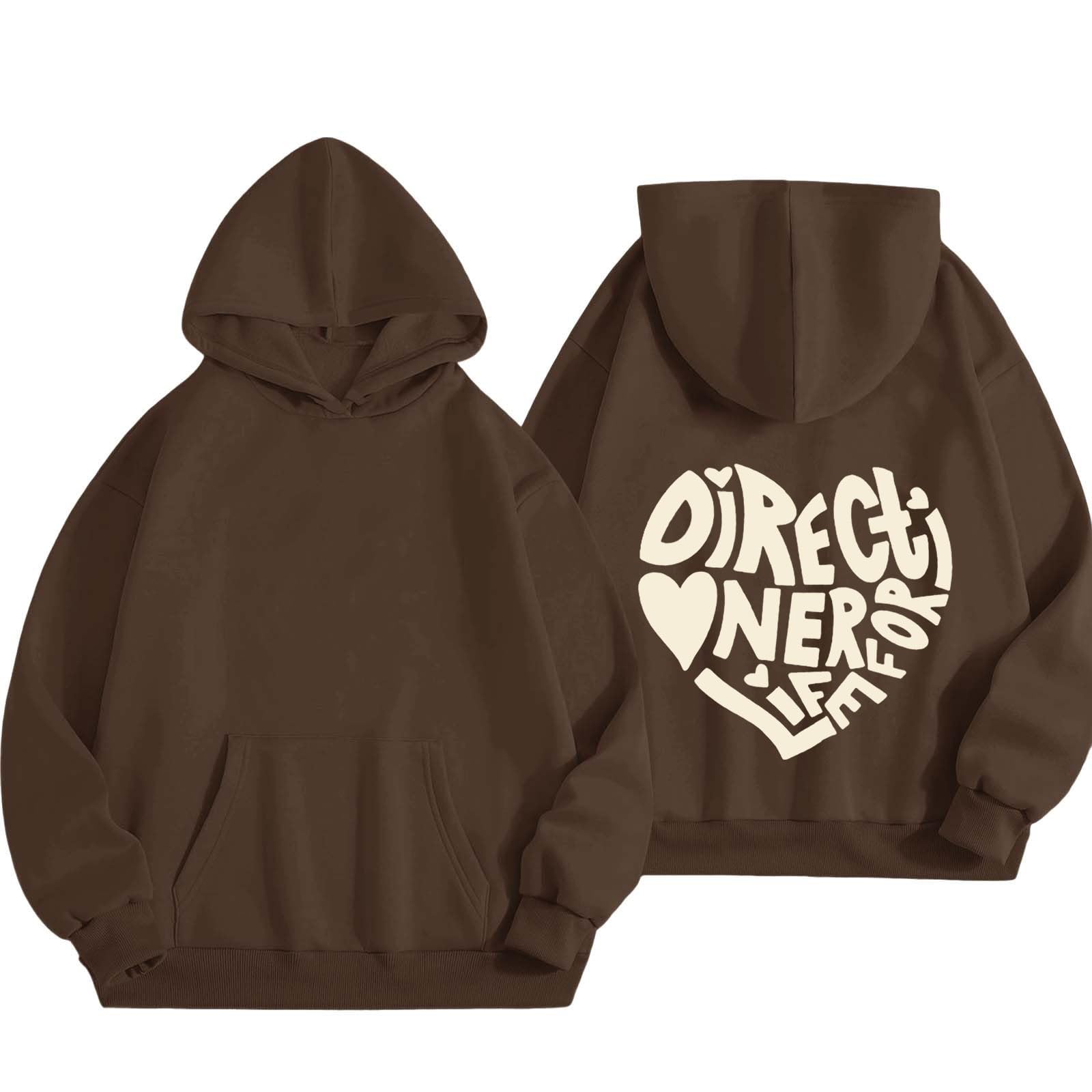 Sudadera larga para vacaciones con diseño cómodo de manga larga para los días de primavera 6