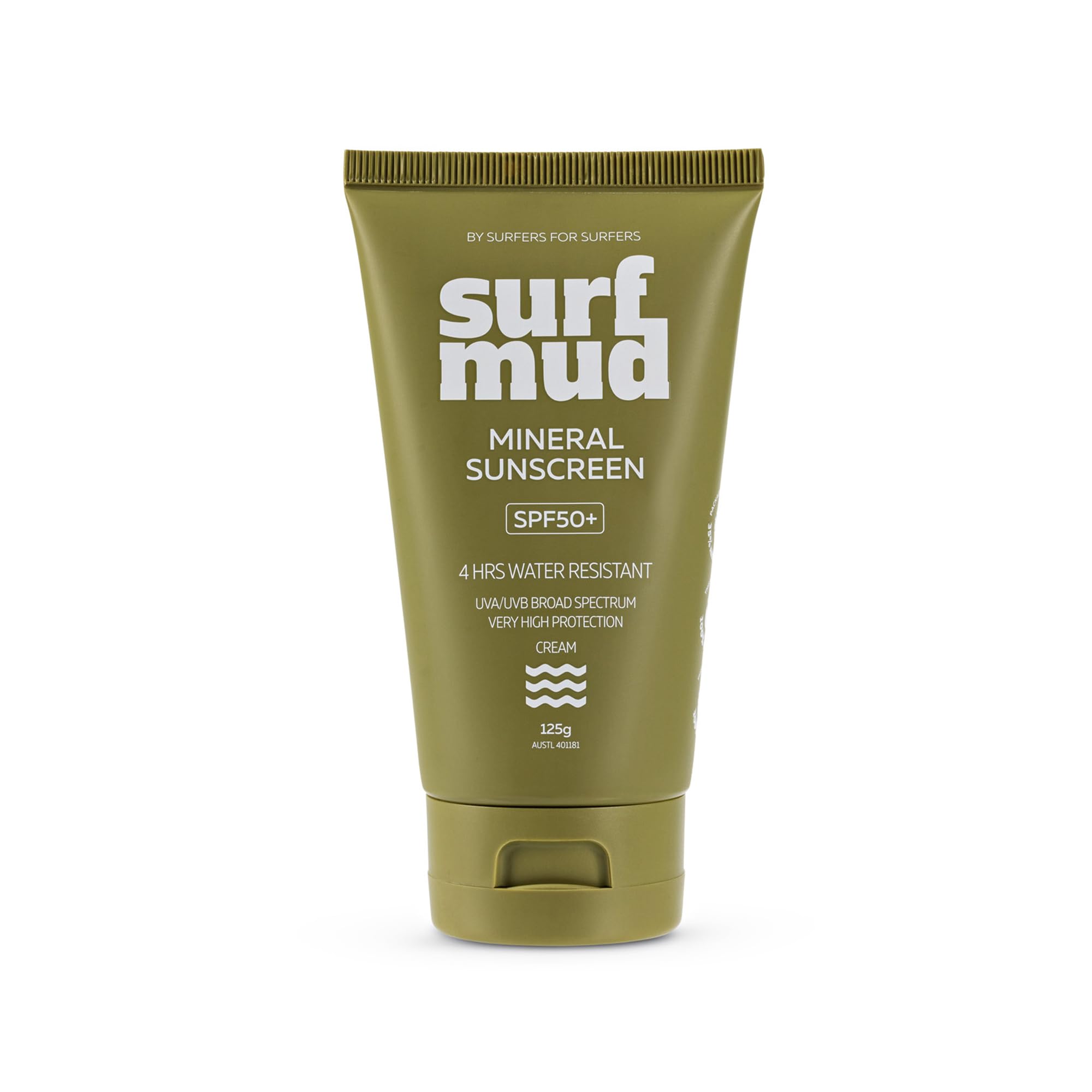 Mineral Sunscreen SPF50+ 125g SURFMUD Australia