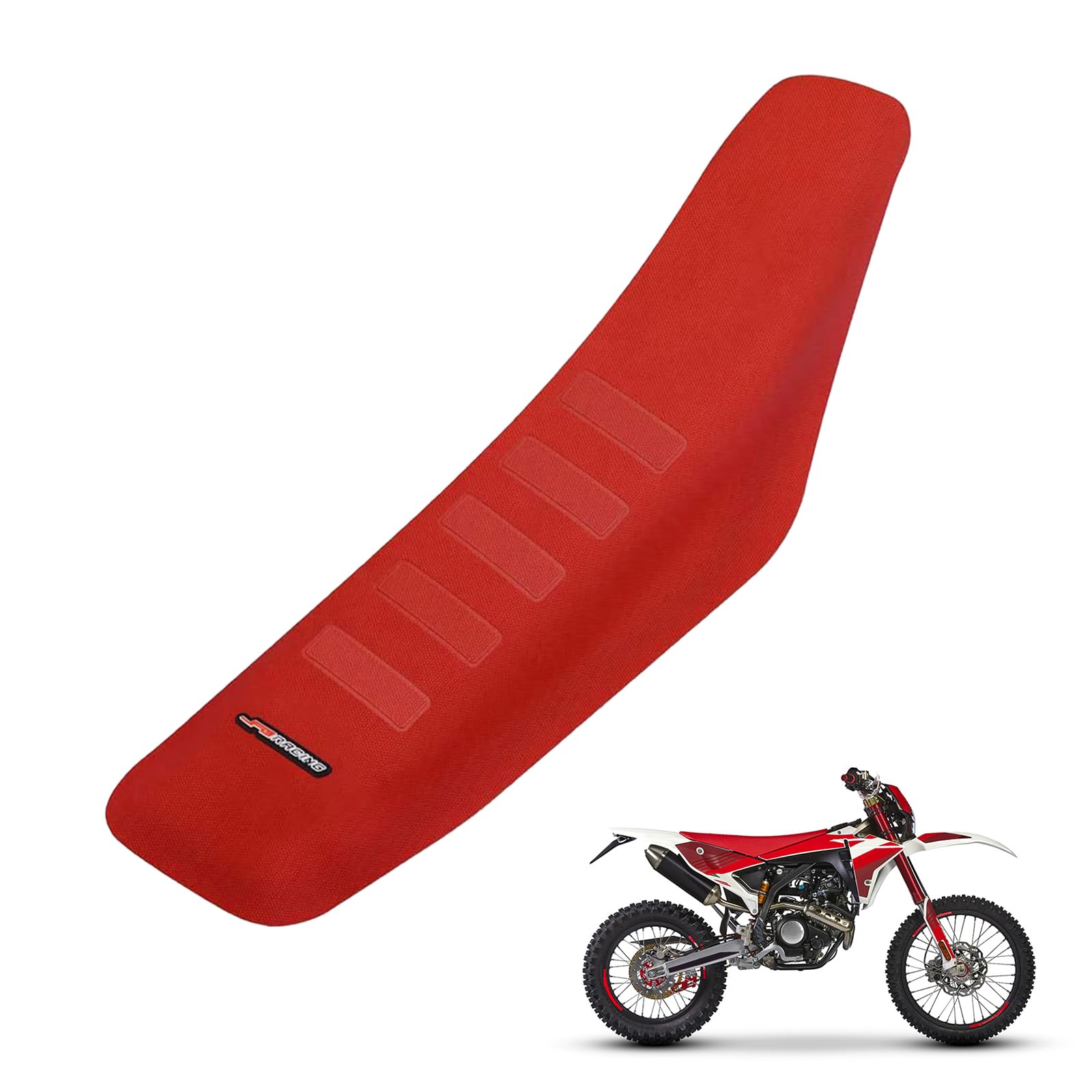Coprisedile In Gomma Per Moto Cross - Universale Per 50, 125, 250, 450cc, Antiscivolo, Nero - Foto 6
