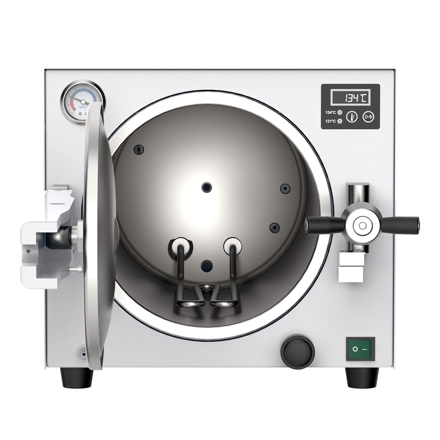 20L Autoclave Sterilizer Steam Autoclave Machine – Tabletop Class N High Pressure Steam Sterilizer with Digital Control & Fast Cycle – for Tattoo, Beauty Salon, Lab & Solid Tools