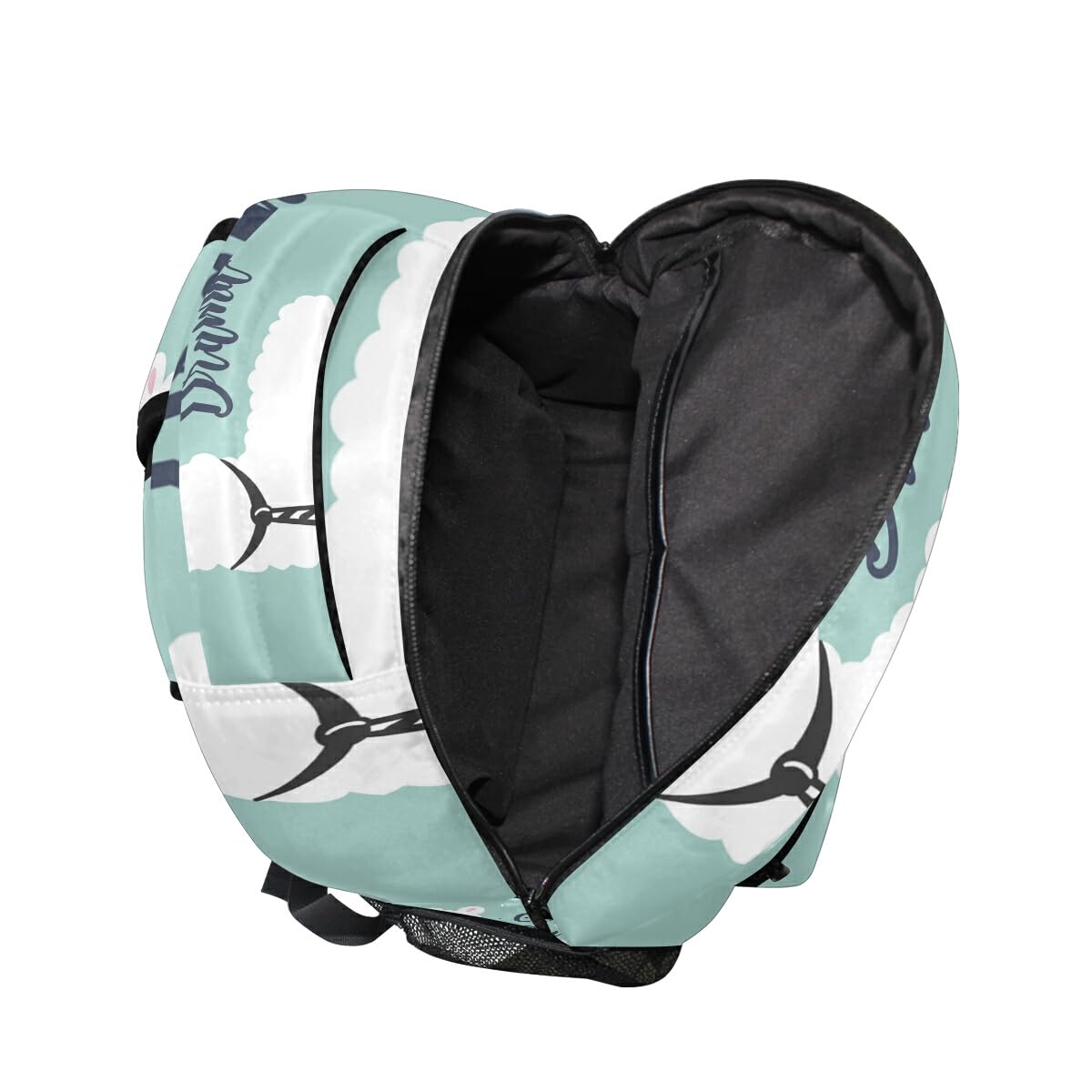 Cool Llama Backpack For Teens – No Drama Print, 16 Inch Schoolbag, Multiple Pockets, Durable Polyester