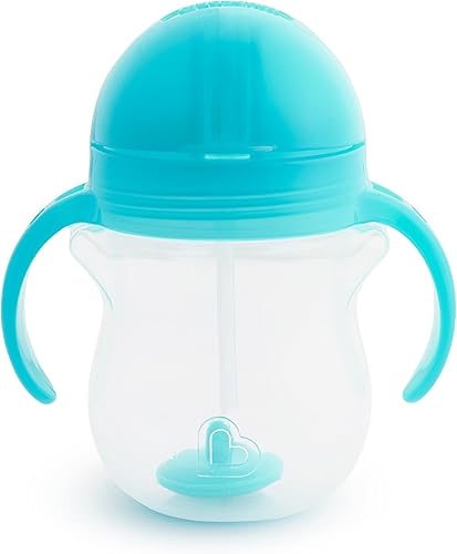 Miniatura 4 de Munchkin Haga clic en Bloquear ponderado Flexi paja Trainer Copa Azul