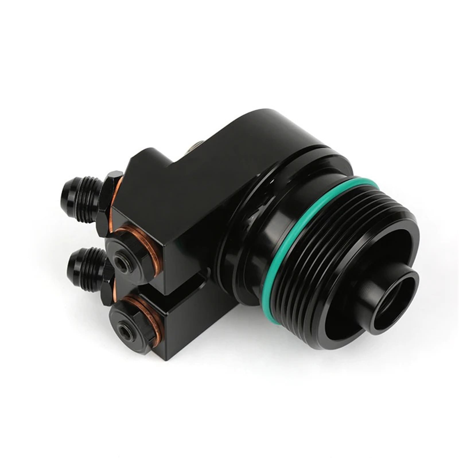 Silnik 1.8T 2.0T EA888 GEN3 Zestaw Chłodnicy Oleju Do VAG GOLF MK7 Gti 付it Audi A3 Battle Bee Adapter Filtra Chłodnica chłodzenia silnika(AN8 85 Thermostat)
