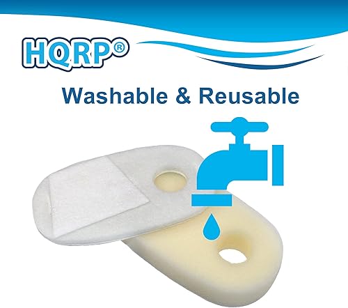 Miniatura 8 de HQRP Paquete de 2 filtros compatibles con aspiradora vertical Shark Rocket DeluxePro HV319 HV319Q  HV320 HV320W HV321 HV321C HV322 HV322 HV322Q