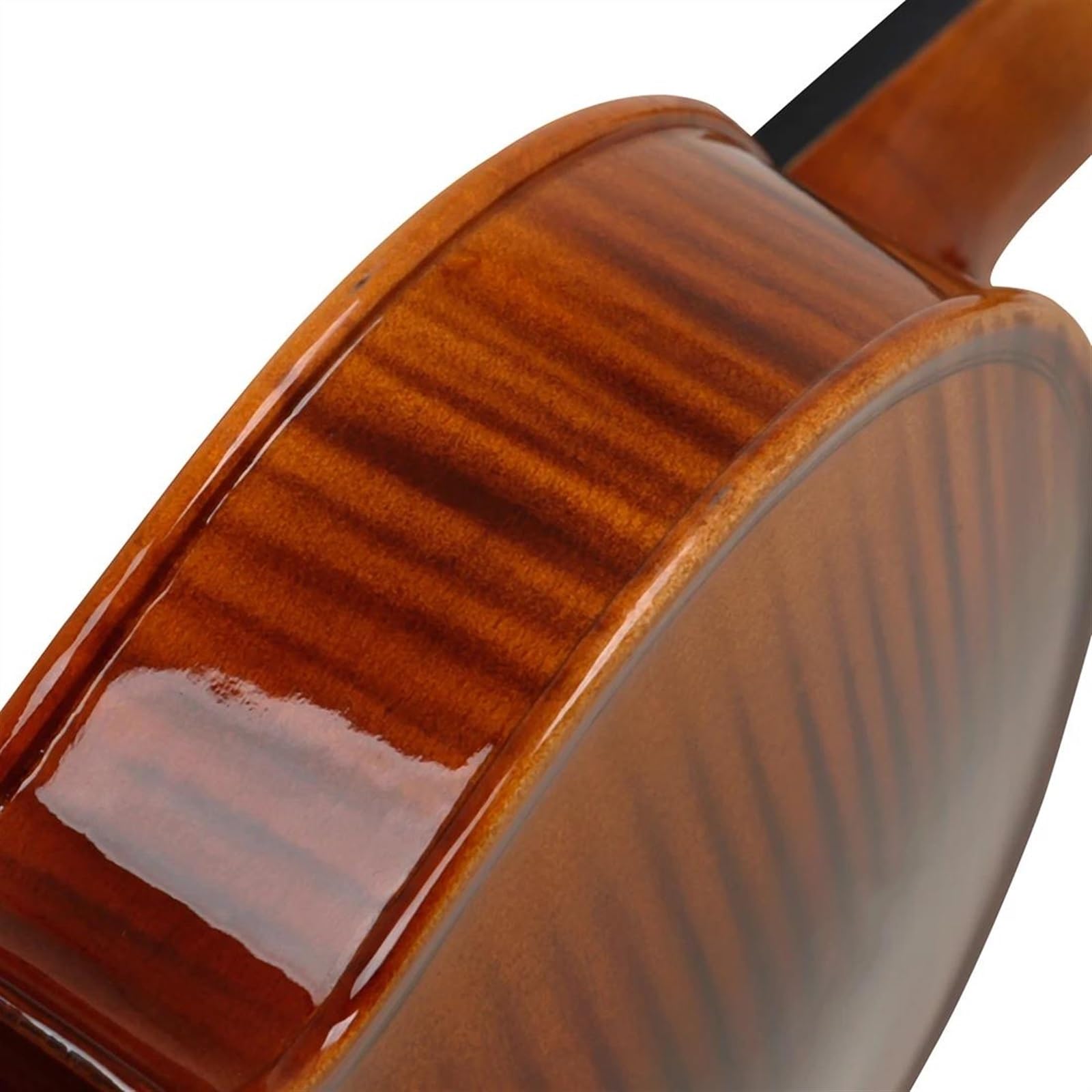 Violine 4/4 Violine Vintage-Stil Dunkelrot Fichte Ahorn Holz Violine Instrument Violine Mit Bogen Box