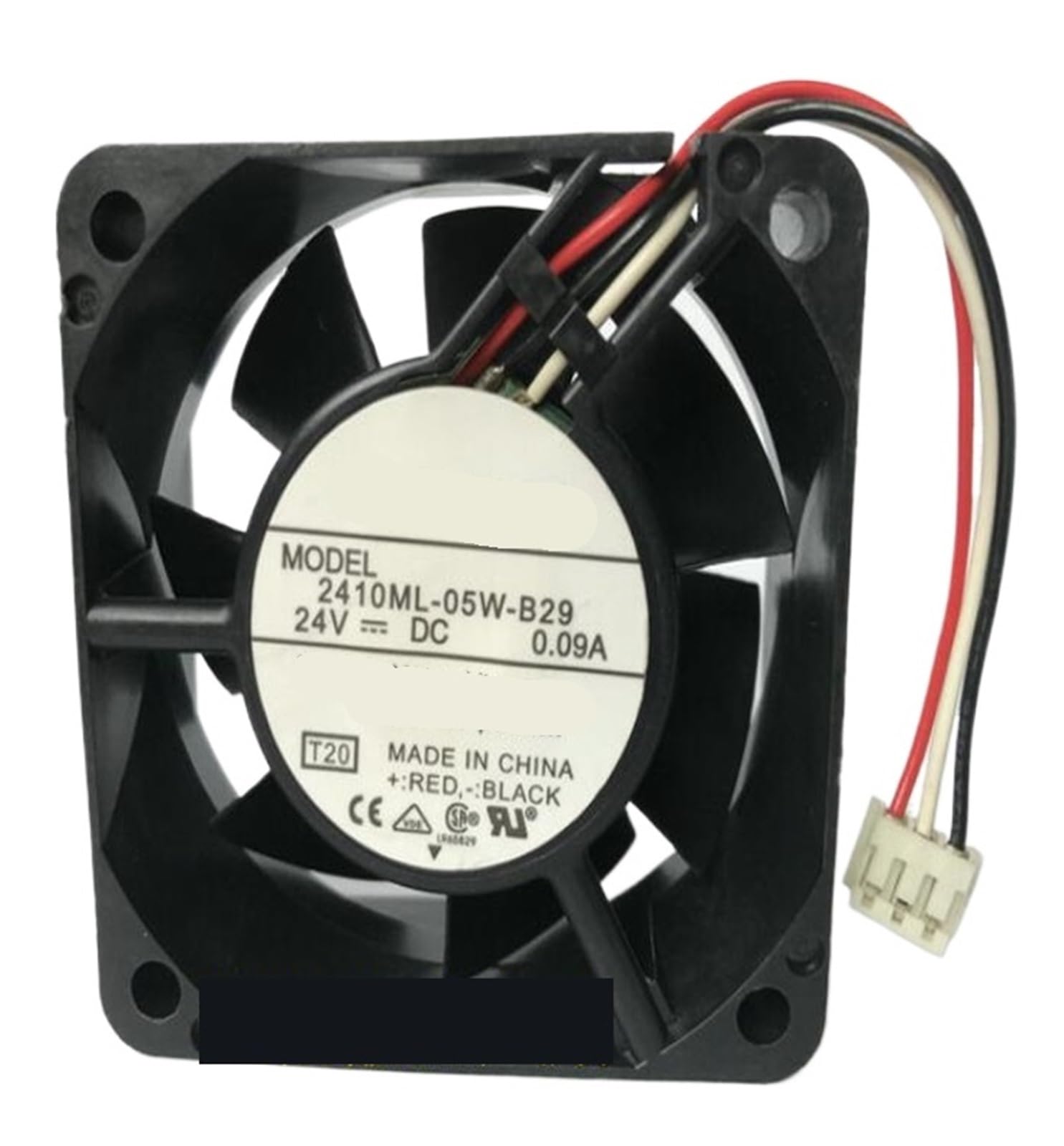 LZIKKGKI 2410ML-05W-B29 DC24V 0.09A 60 * 25MM three-wire fan