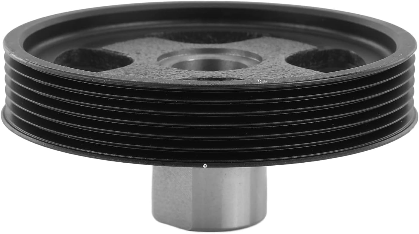 A-Premium Engine Harmonic Balancer Crankshaft Pulley Compatible with Ford Fiesta 2001 2003-2013, Fiesta Ikon 2002-2004 2011-2013, Courier 2003-2012, Ikon, Ka, DOHC L4 1.6L, Replace# MXS6E6312BA