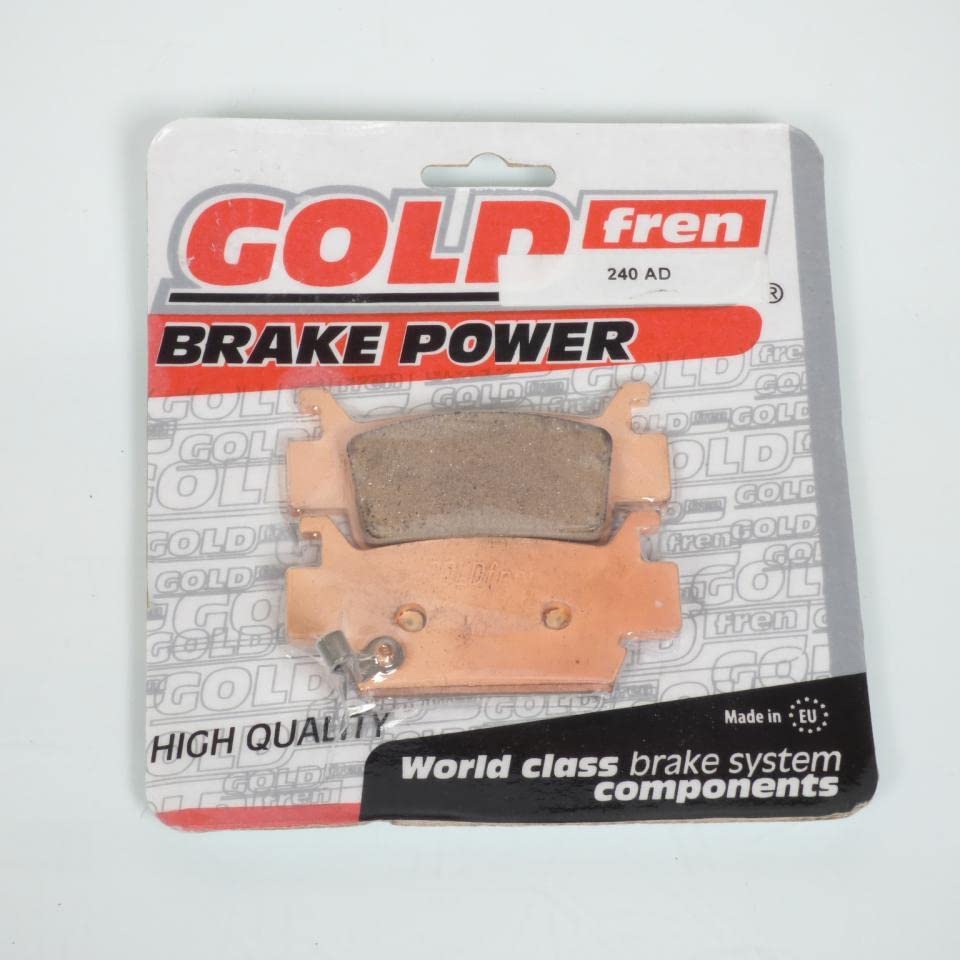 Plaquette de frein Gold Fren résoud l'usure de l'étrier arrière droit sur quad Honda TRX 700