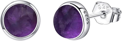 LarimarAguamarinaLapislázuliÁgata MusgoAmatistaTurquesaÓnixOjo de TigrePiedra LunaLabradoritaCuarzo Rosa Pendientes de Plata de Ley Corazón