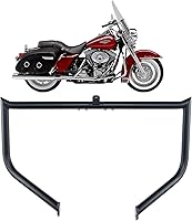 Vista 11 de Kinglemc Barra de choque Protector de motor Barra de carretera para Harley Davidson Touring Road King Street Glide Electra Glide CVO y Trike modelos
