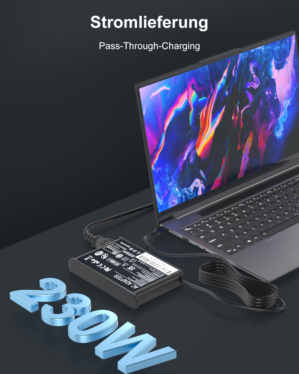 230W Legion Slim 5 Ładowarka Kompatybilny z Lenovo Legion 5 7 5P C7 S7 Y920 Y910 Y900 Y740 Y730 Y520 Y7000P ThinkPad P16 P15 P73 P52 P70 ThinkBook 16p Gen 4 ADL230SCC3A ADL230NLC3A zasilacz adapter