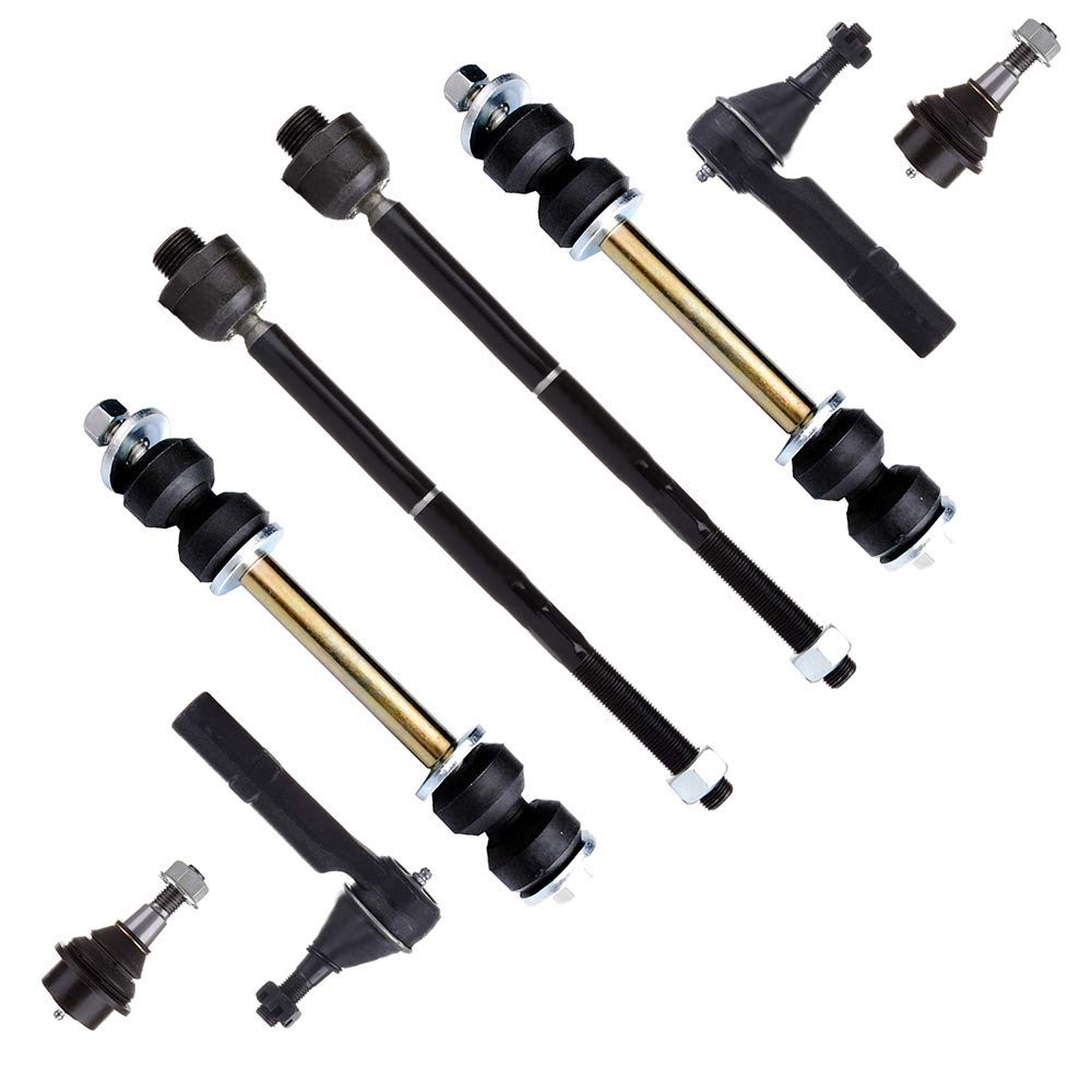 cciyu Front Inner Tie Rod End fit for 1991 1992 1993 for Ford Escort forマツダ323 Protege for Mercury Tracer 2 pcs Suspension Kit : cciyu Inner Tie Rod Ends Lower Ball Joints Outer Tie