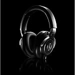 Audio-Technica ATH-M70x Closed-Back Dynamic Professional Studio Monitor Headphones, Black | 45mm Drivers, 5-40khz Response, Detachable Coiled and Straight Cables, 90 Degree Swiveling Earcups