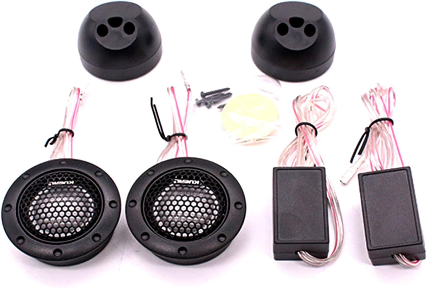 Auto Sound Upgrades Tweeter Speak Set Easy Installation Vehicle High Ranges Tweeter Speak for Enhances Fidelities Sound Audiophile Accessories