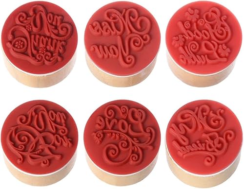 Miniatura 4 de 6 sellos de madera para hacer tarjetas, álbumes de recortes, álbum de recortes, agradecimiento por ti, planificador diario, decoración, pintura,