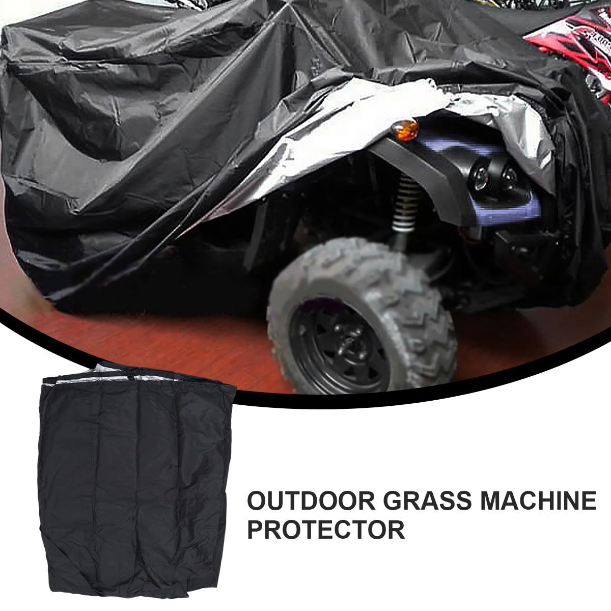 YARNOW Funda para cortacésped - Tractor cortacésped autopropulsado con protección UV - Funda impermeable, a prueba de polvo y resistente a la intemperie para exteriores, jardín, patio, , tractor,