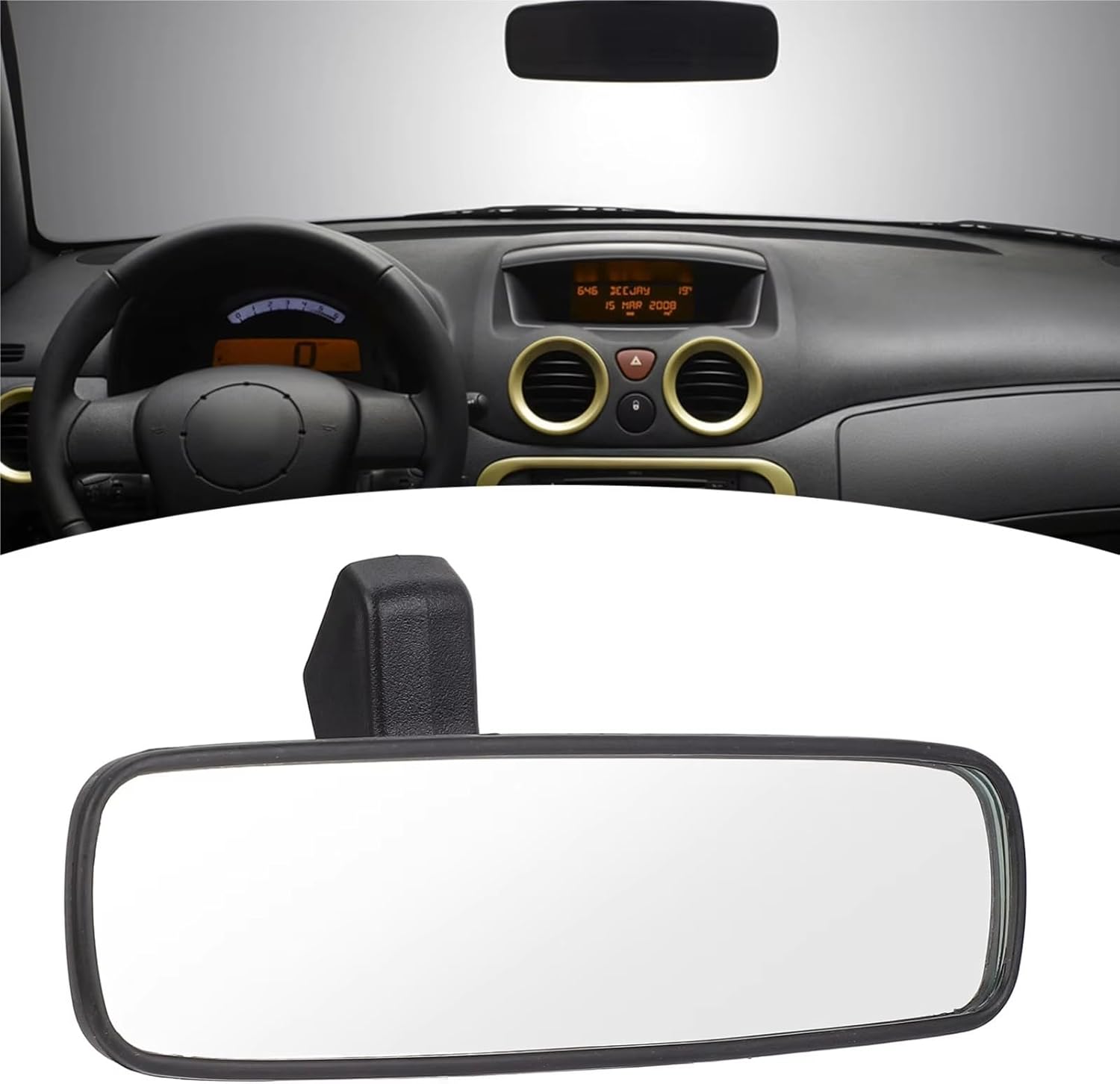 interior rearview mirror, Rearview Mirror, For C5 I 2001-2004 C5 I Break 2001-2004 C5 II 2004-2008 C5 II Break 2004-2024 Car Interior Mirror