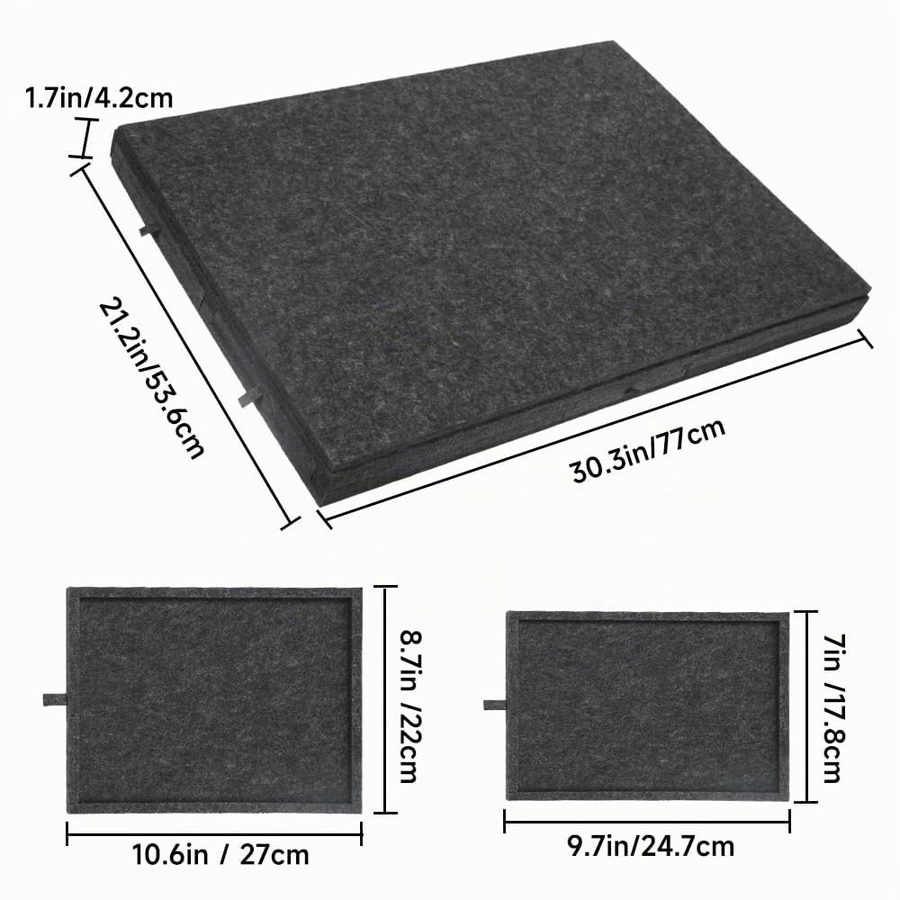 Tapis Puzzle 1000 Pieces en Feutre Léger, Table & Plateau de Puzzle 1000 Pieces avec 6 Tiroirs de Tri, Support Puzzle Inclinable pour Adultes, Accessoires de Puzzle pour Convient à Tous Les âges