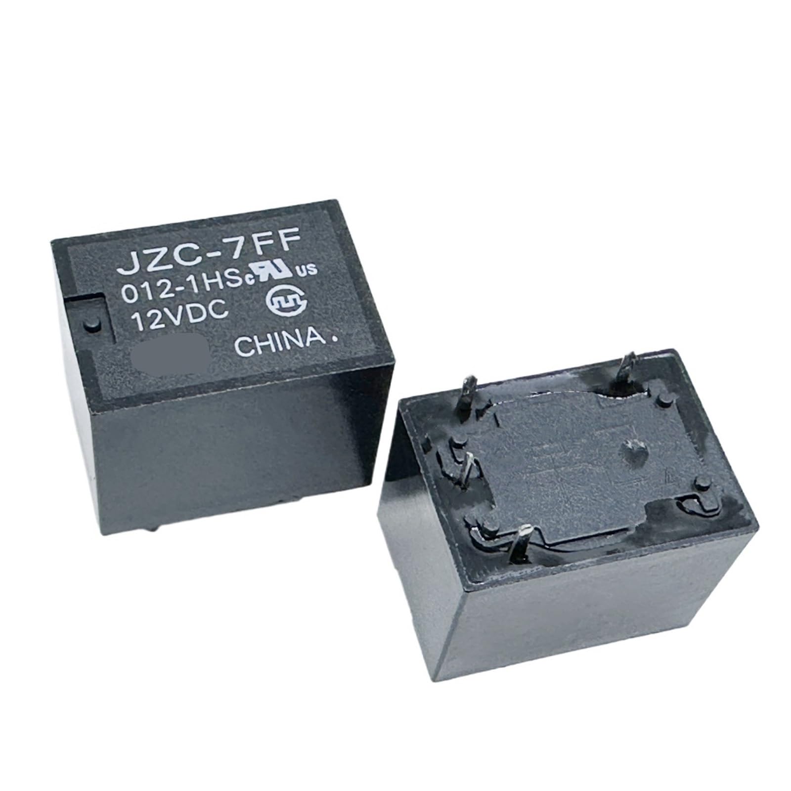 YZWRWRMKTB 1pc JZC-7FF 012-1HS (4123A-12V) Relay 4pins