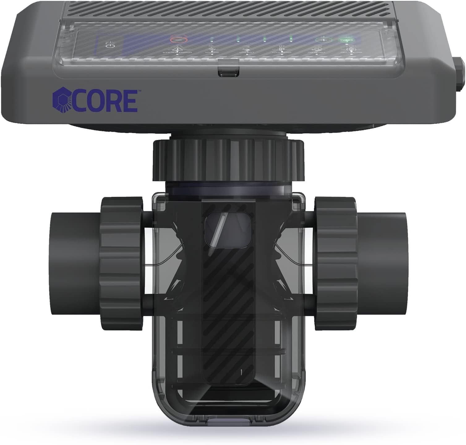 CircuPool CORE55 Salt Chlorinator System | No DIY Install Penalty | 8 Year Manufacturer Warranty | 2.0 lb CL Output | Electronic Chlorine Generator for Pools up to 55,000 Gallons (2024 Version)