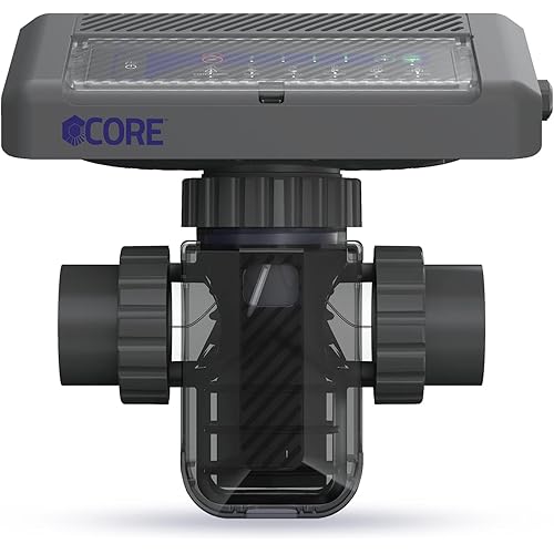 CircuPool CORE35 Salt Chlorinator System | 8 Year Manufacturer Warranty | No DIY Install Penalty | USA Titanium | 1.4 lb CL Output | Electronic Chlorine Generator for Pools up to 35,000 Gallons