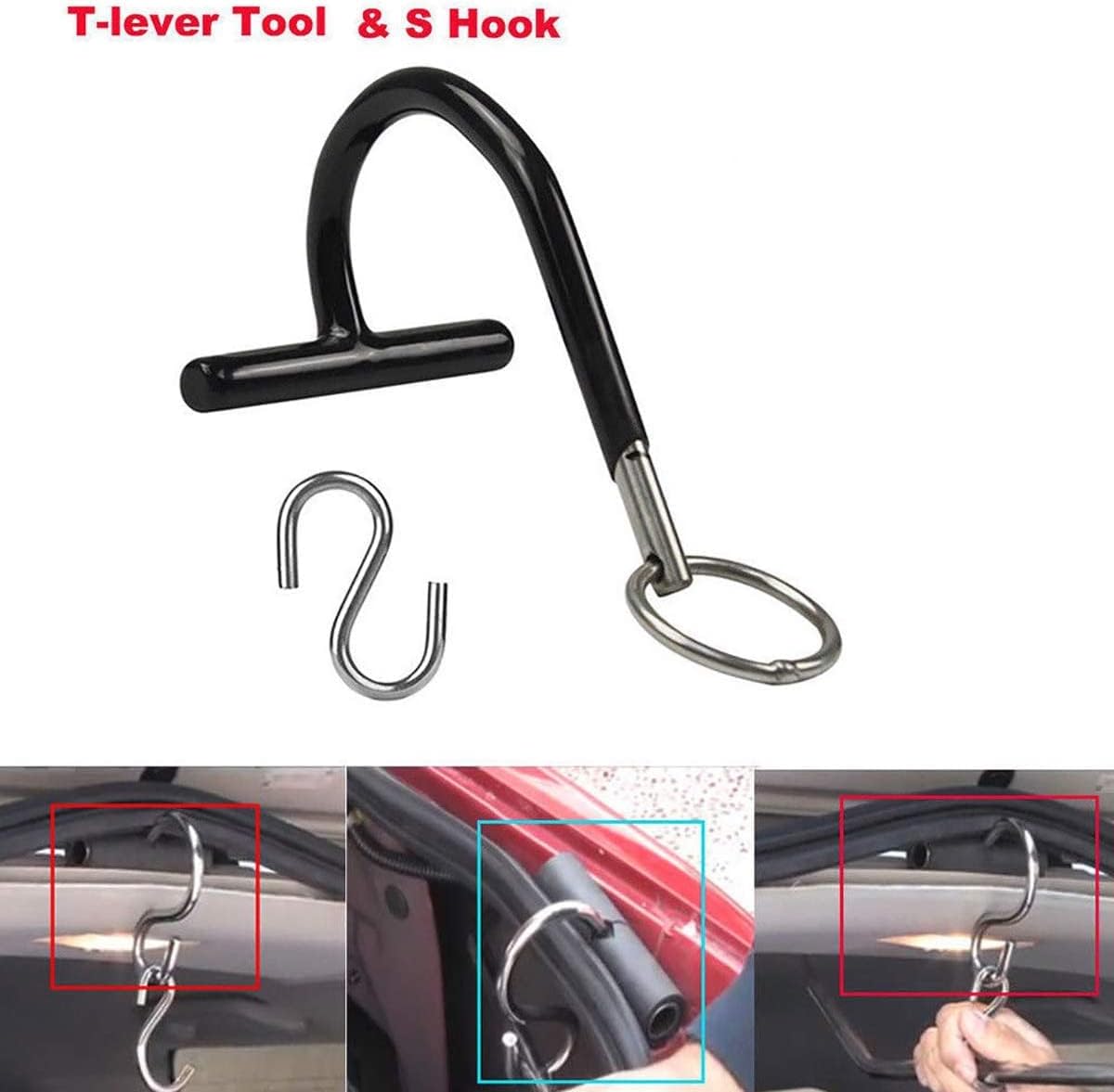 Hail Rod Hanger W/S Hook Accs Portable Paintless Broken Removal Tools for Car
