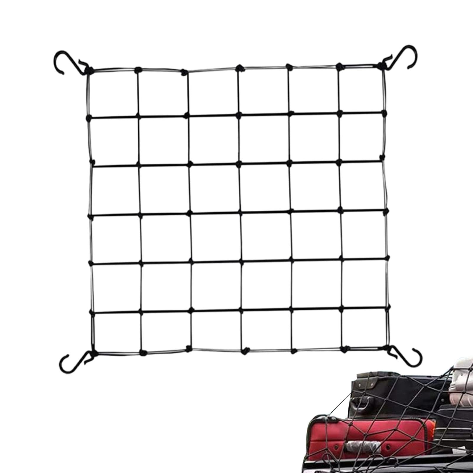 4 Reti Per Tenda Da Coltivazione In Nylon Con 12 Ganci A S - Flessibili, 0,6x1,2m, Maglie 8,9 Cm, Per Piante Arrampicatrici, Pomodori, Fiori