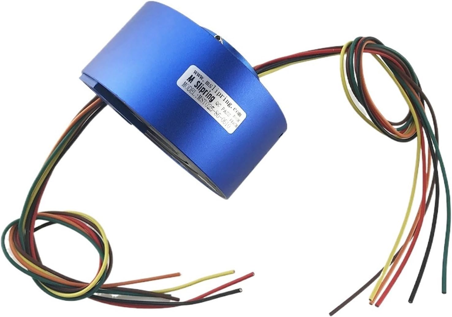 1PCS Hole Slip Ring 2/4/6/8/12 1.5/2/10A Hollow Slipring OD 22/54/86/99/119mm Diameter 5mm/7mm/12.7mm/25.4mm/38.1mm/50mm(25.4x85mm 6ch 10A)