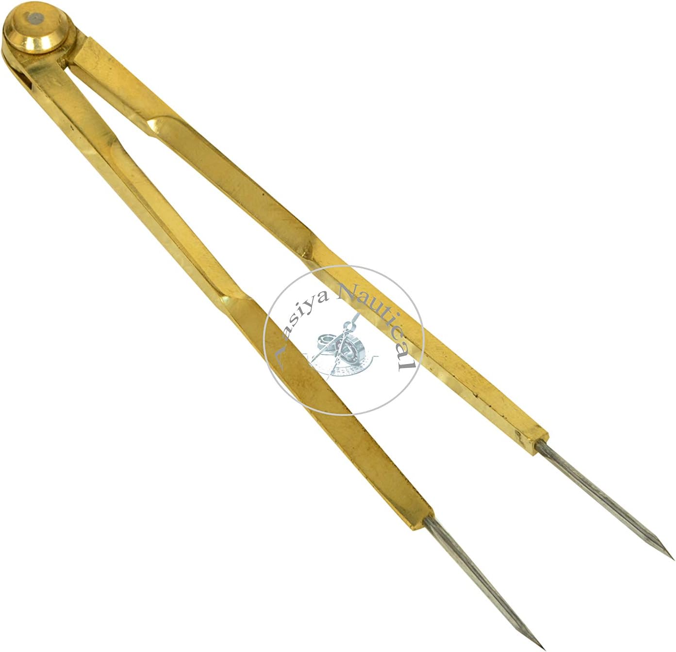 6" Navigation Compass Divider with Steel Needle Points an
