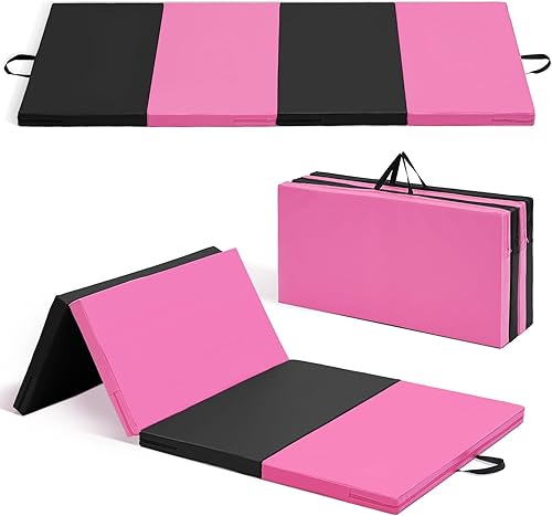 Miniatura 12 de ZENOVA Colchoneta de gimnasia 6'x3'x2''/4'x8'x2'' Colchoneta de ejercicio Colchoneta de gimnasio para aeróbicos en casa Entrenamiento Colchoneta 3.6