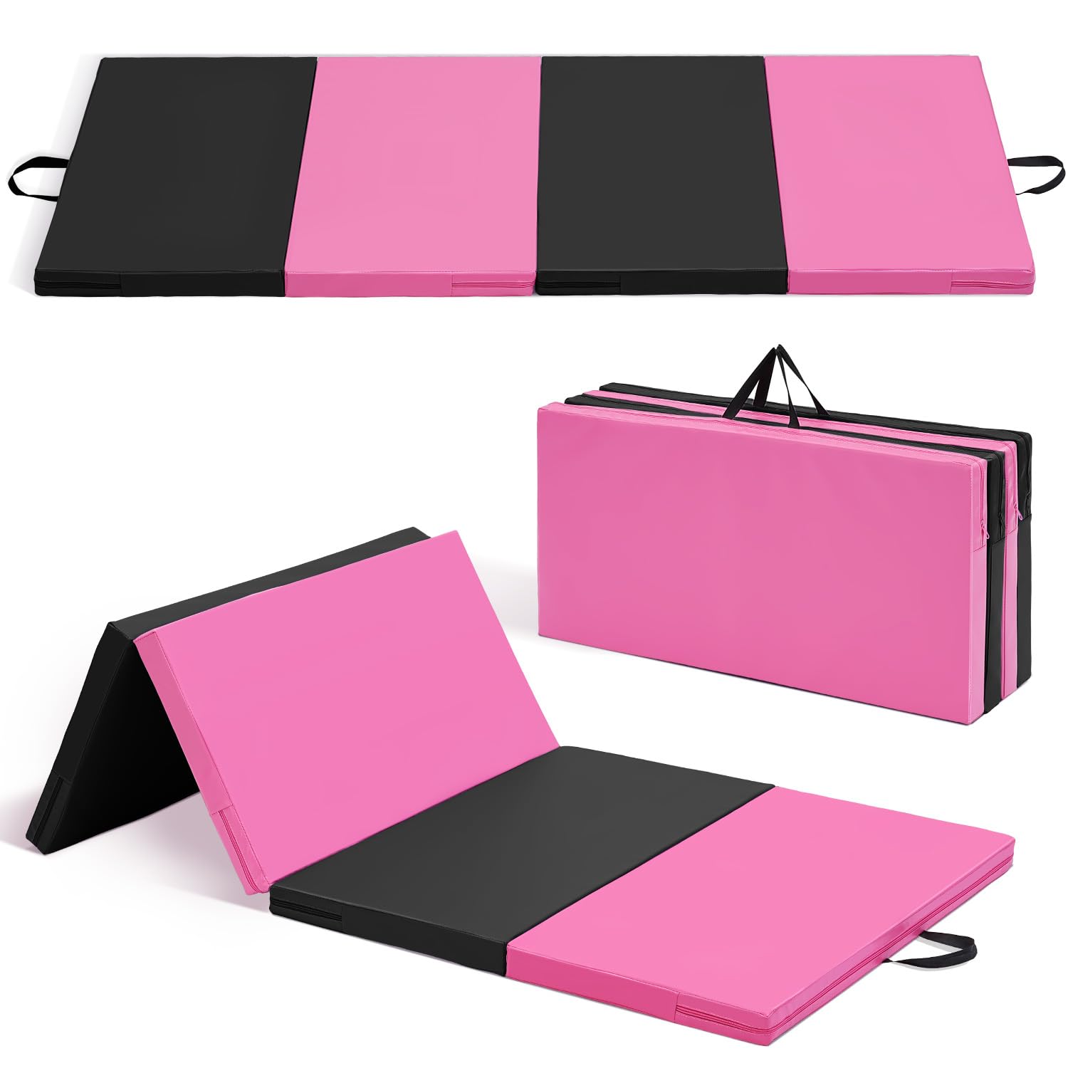 ZENOVA Gymnastics Mat 6x3x2 Exercise Mat