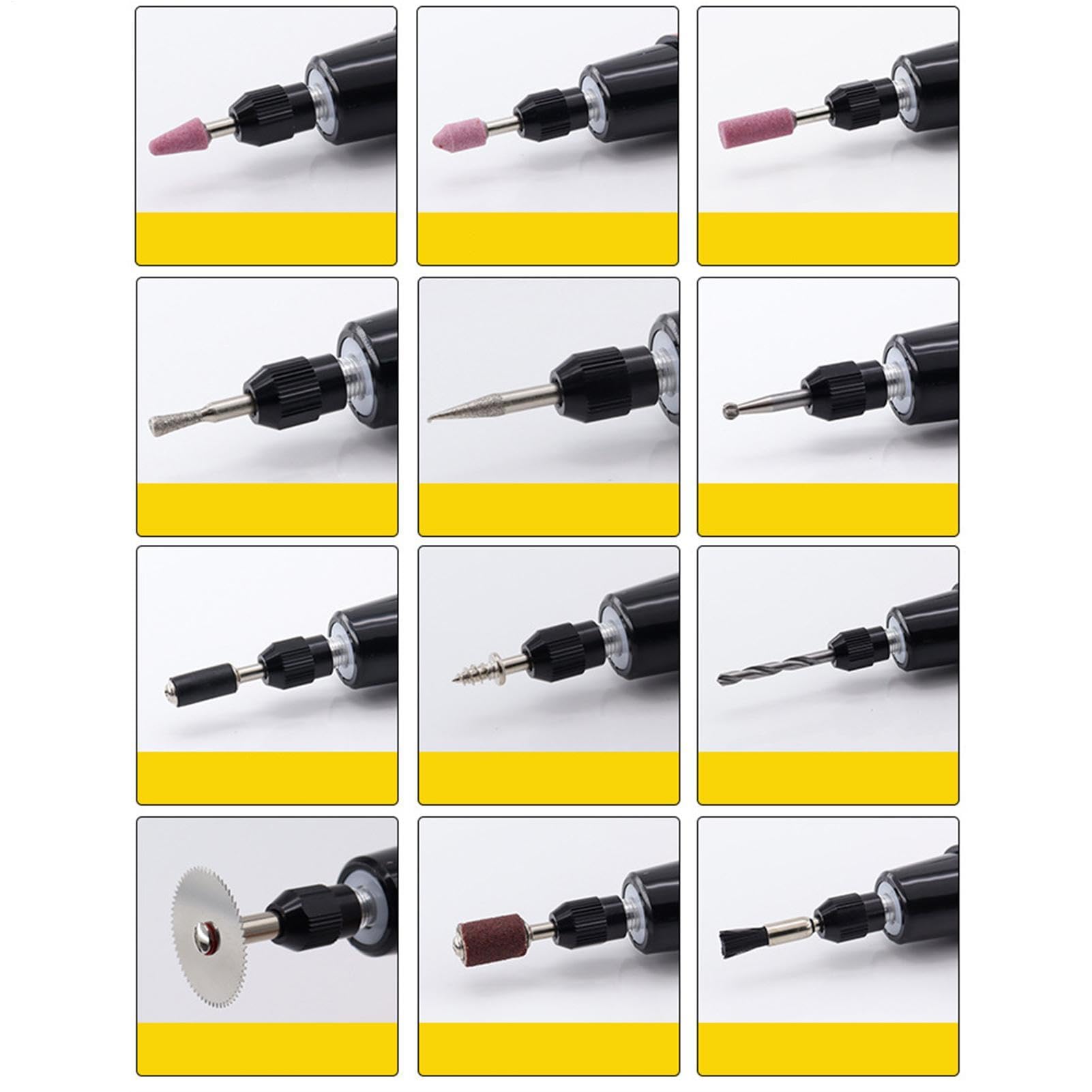 Utensile rotante a 6 velocità, trapano di precisione ricaricabile, per riparazione elettronica, creazione artistica, produzione di gioielli, lavori manuali, ripristino di - per lavori manuali
