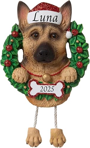 Miniatura 9 de Adornos personalizados para árbol de Navidad 2024 para mascotas – Razas de perros Chihuahua – Adorno personalizado de Feliz Navidad – Recuerdo