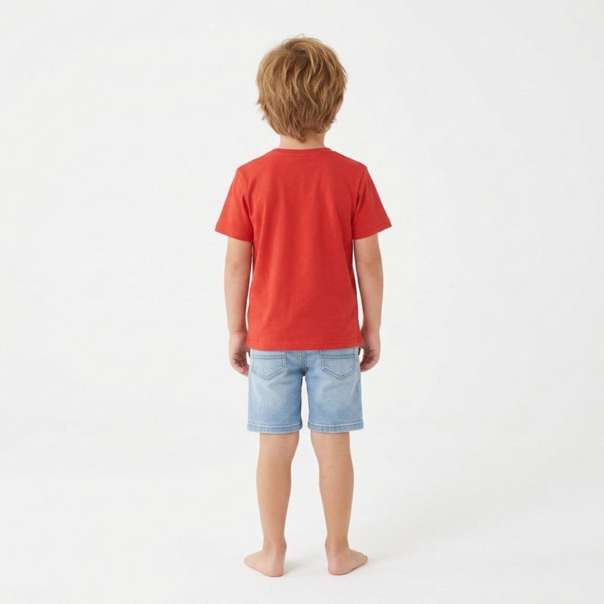 Camiseta Disney de Manga Corta para Niños y Niñas - Camiseta Infantil Disney Transpirable, Suave y Cómoda, 100% Algodón, Ropa para Verano, Uso Diario y Excursiones — view 4