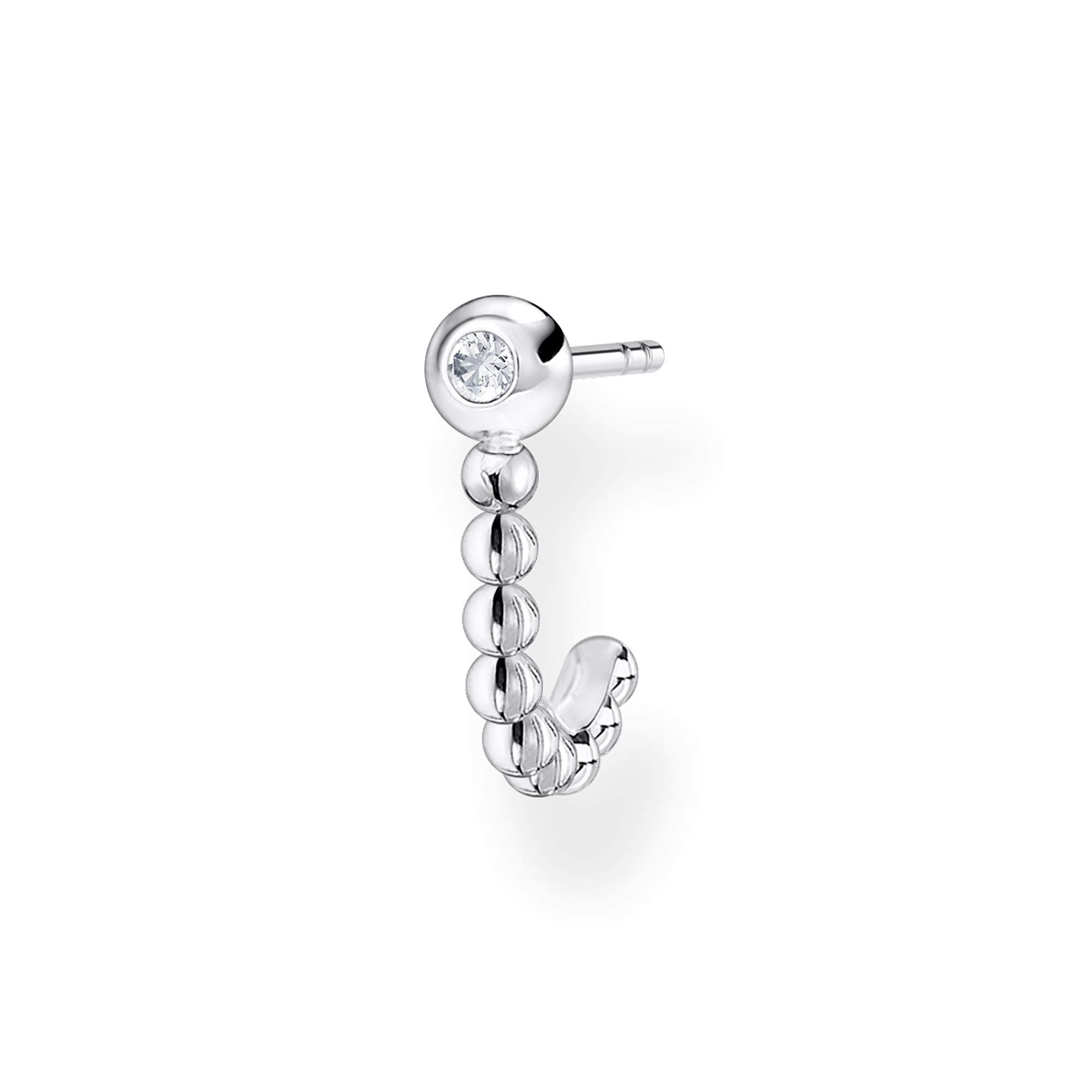 Thomas Sabo Einzel Ohrstecker Kugeln 925 Sterling Silber H2160