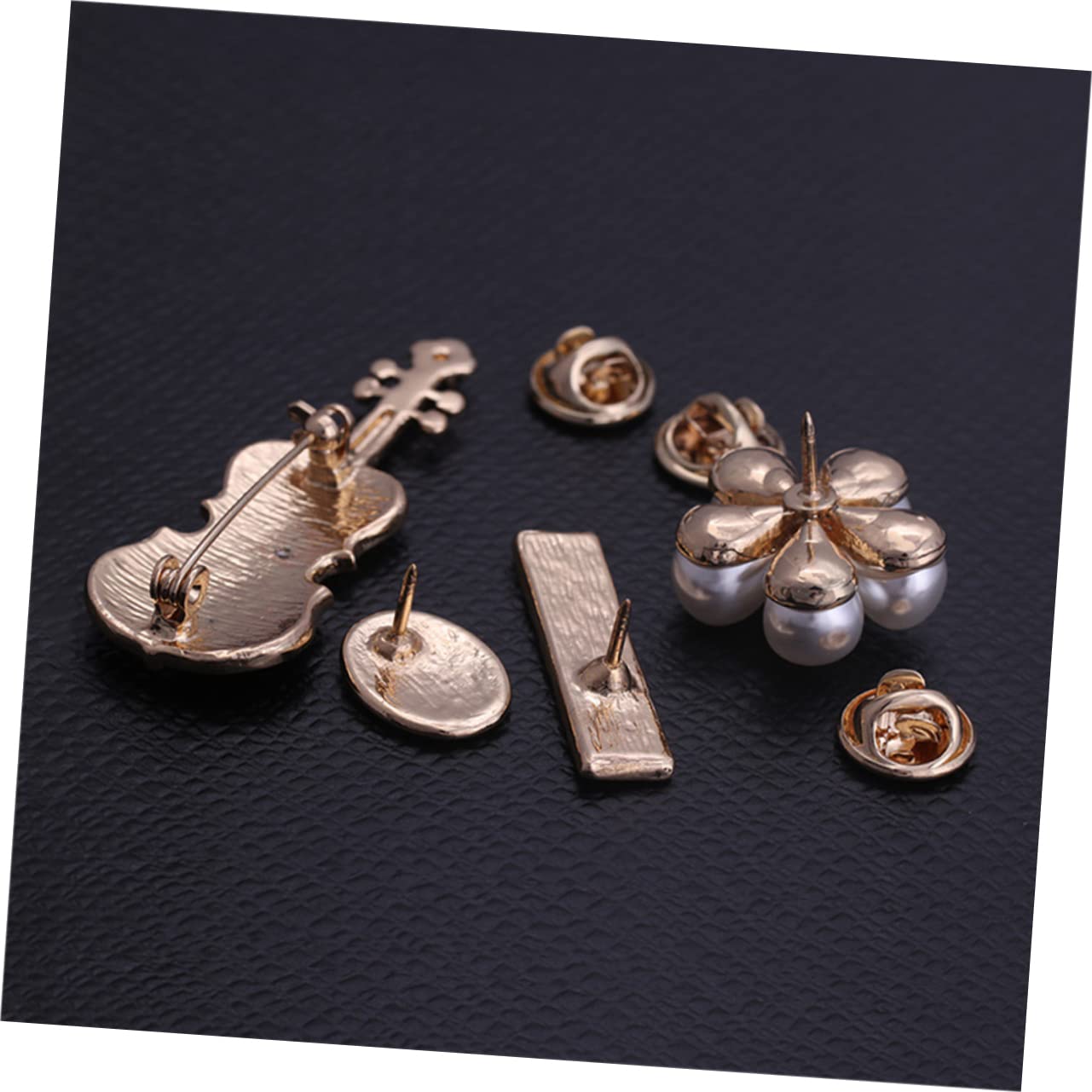 Healvian Spilla Violino Set Pins Per Accessori Musicali Per Abbigliamento Per E
