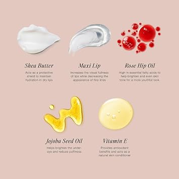 Jouer Bare Rose Collection | Blush Stick, Cream Lip Liner, Lip Plumping Balm Kit | Face Makeup in Rose Shades, Hydrating Formulas for Long Wear | $78 Value