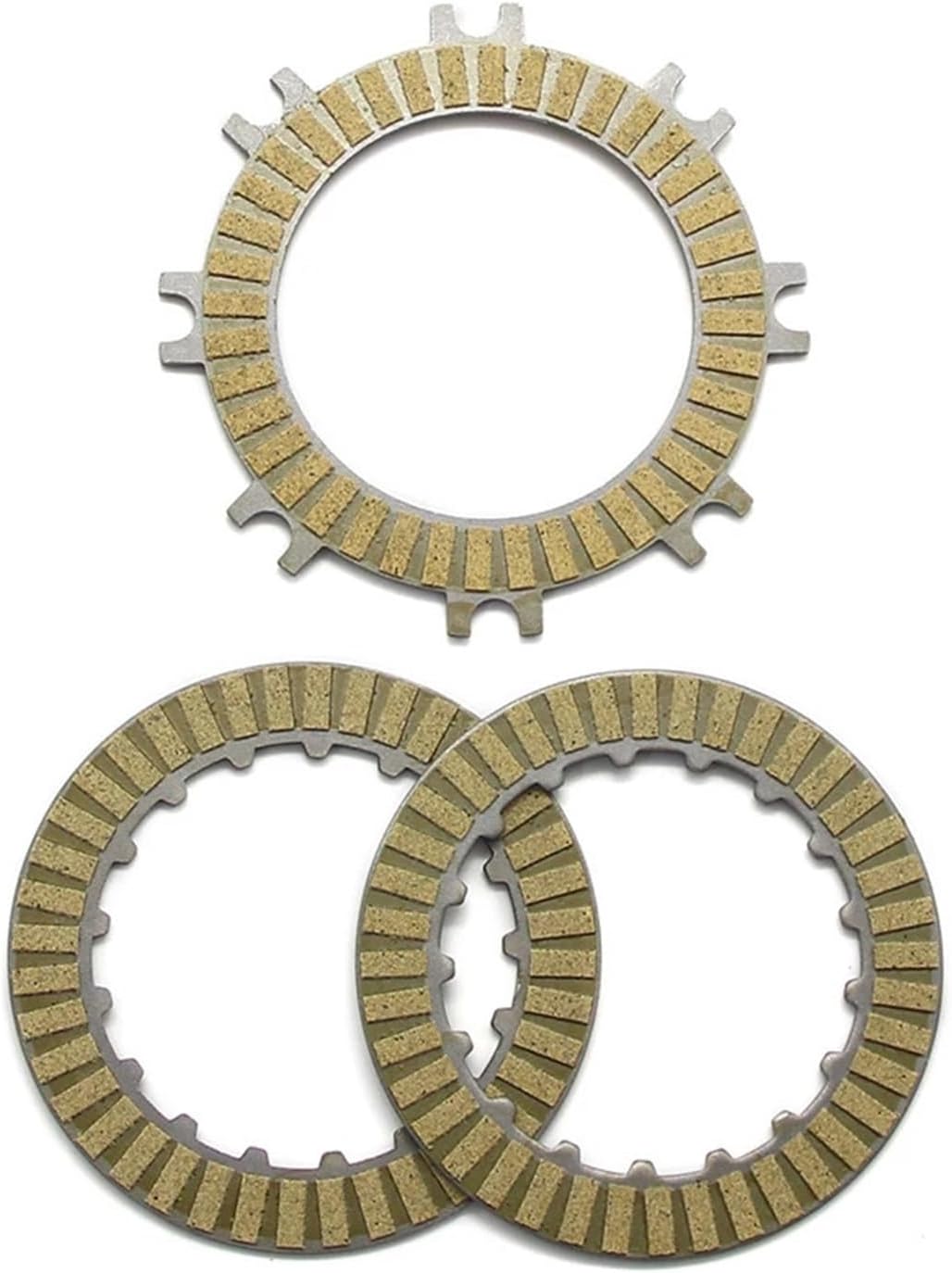 Compatible with C50 CUB C70 Passport C90 CRF50F XR50R XR70R Z50R ATC70 CT70 Trail TRX70 ST50 Motorcycle Clutch Friction Disc Plate Kit