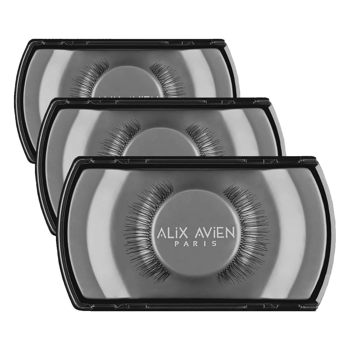 ALIX AVIEN Doğal Görünüm - Doğal Takma Kirpik - Lash 3 (3 paketi)